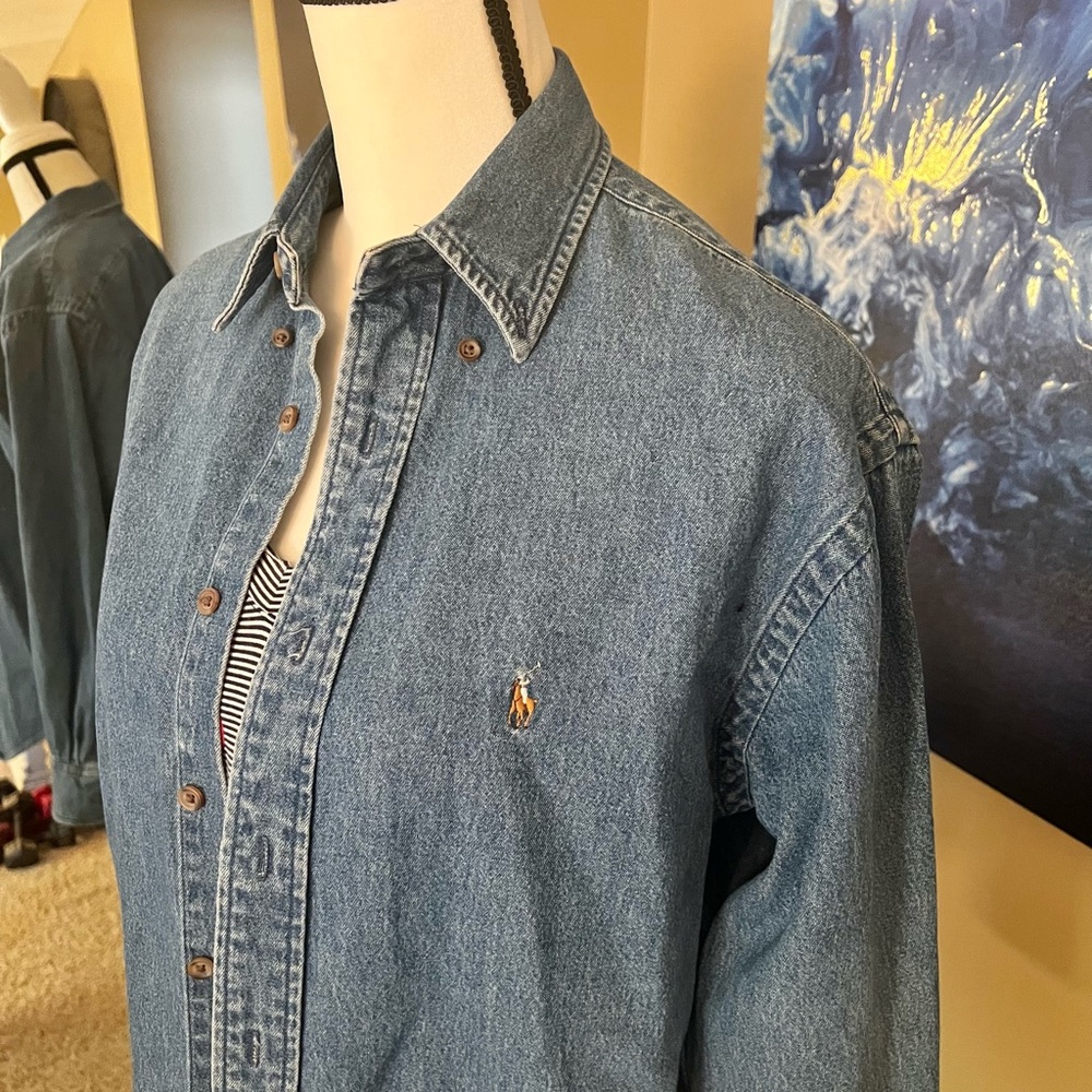 Ralph Lauren Sport Classic Denim Shirt | Medium